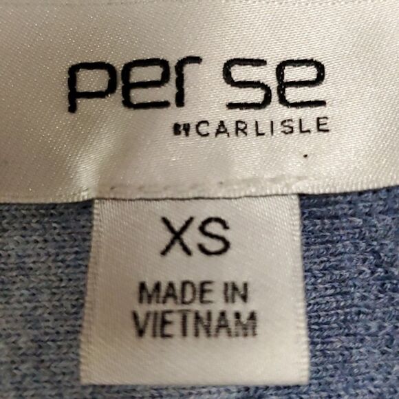Per se by carlisle. gray/blue. Stunning XS can be men or women's. 100% cotton - Picture 8 of 10